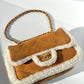 Chanel Medium Shearling Coco Neige Flap