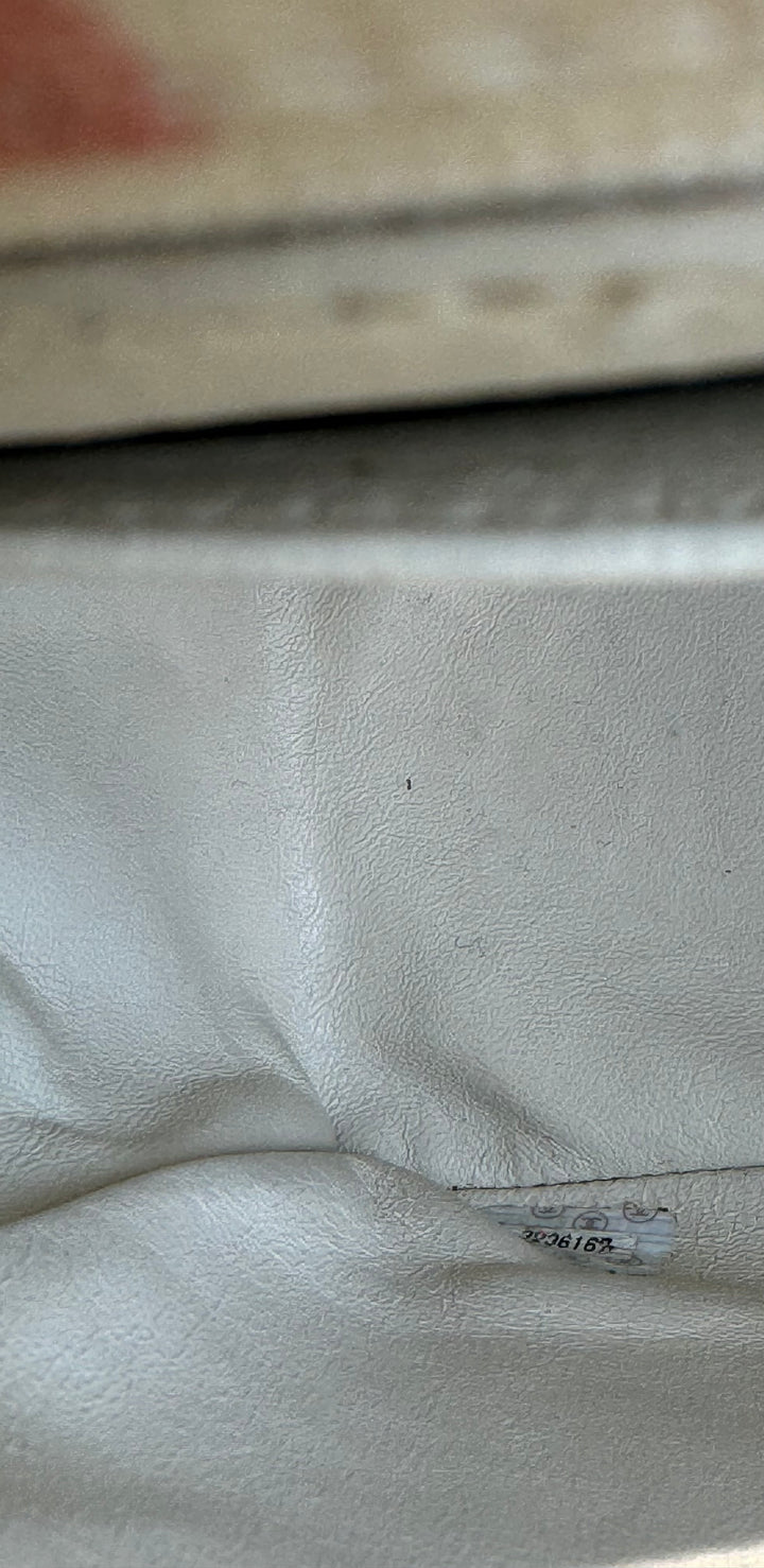 Chanel 24K Vintage Pink Striped Large Flap