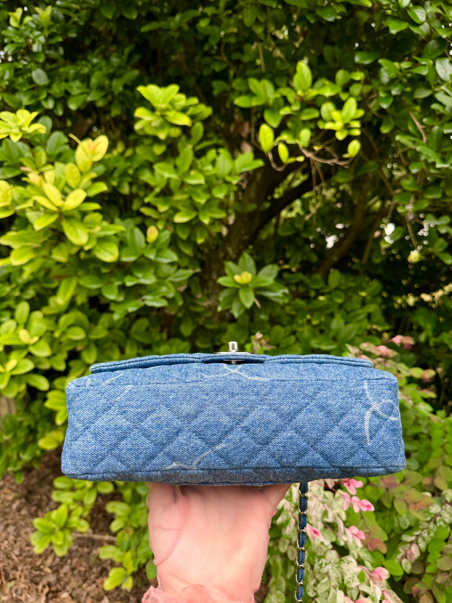 Chanel Denim CC Medium Single Flap Bag