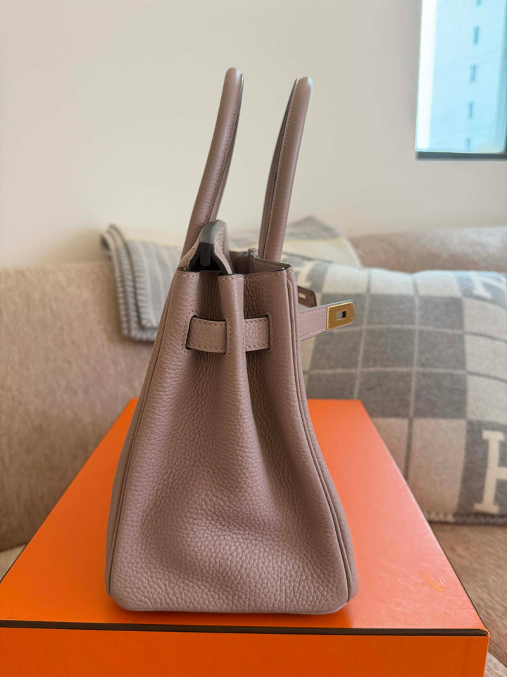 Hermès Birkin 30 Glycine Togo Gold Hardware