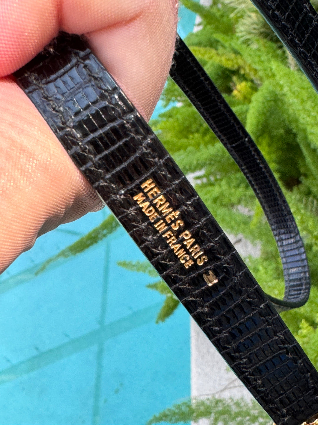 Hermes Vintage Lizard Kelly Sellier 20