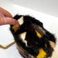 Chanel Multicolor Medium Mink Fur Single Flap Bag