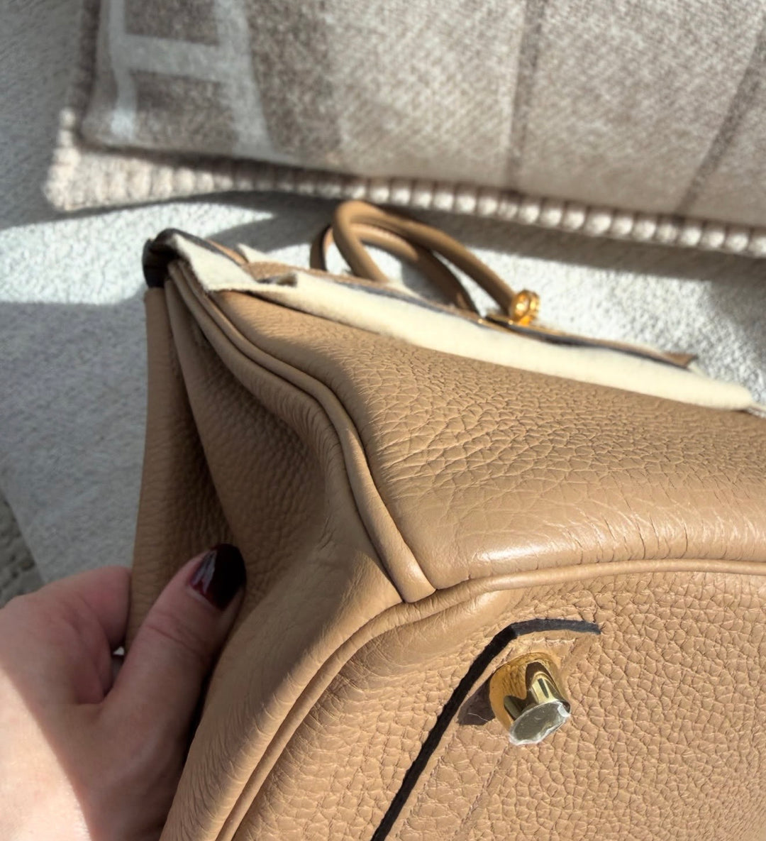 Hermès Birkin 25 Chai Togo Gold Hardware 2022