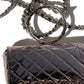 Chanel Metallic Calfskin Mini Ring Handle Flap Bag