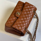 Chanel 21P Caramel Medium Lambskin Flap Bag