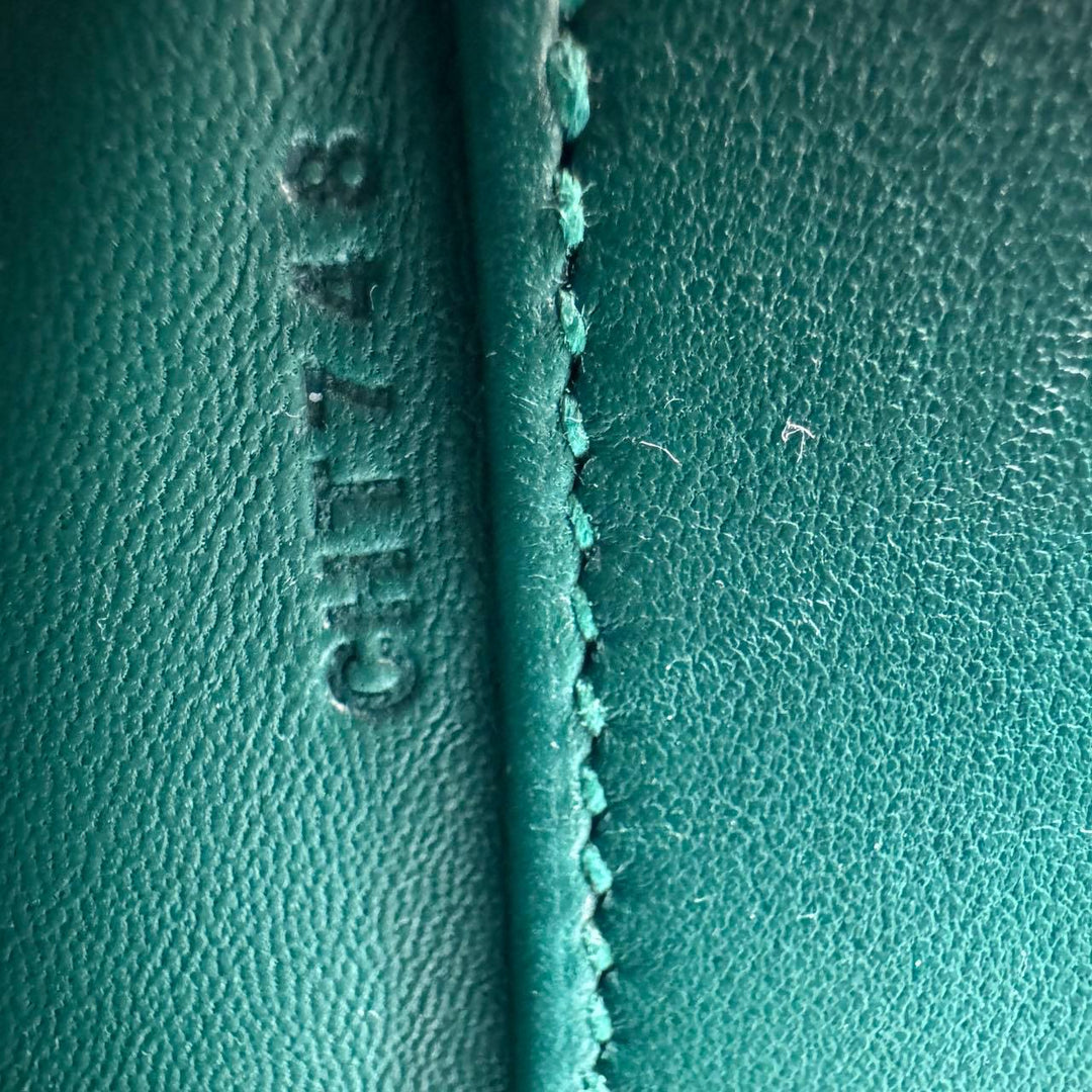 Hermes Emerald Alligator Mini Kelly