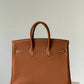 Hermes Gold Gold Togo Birkin 25