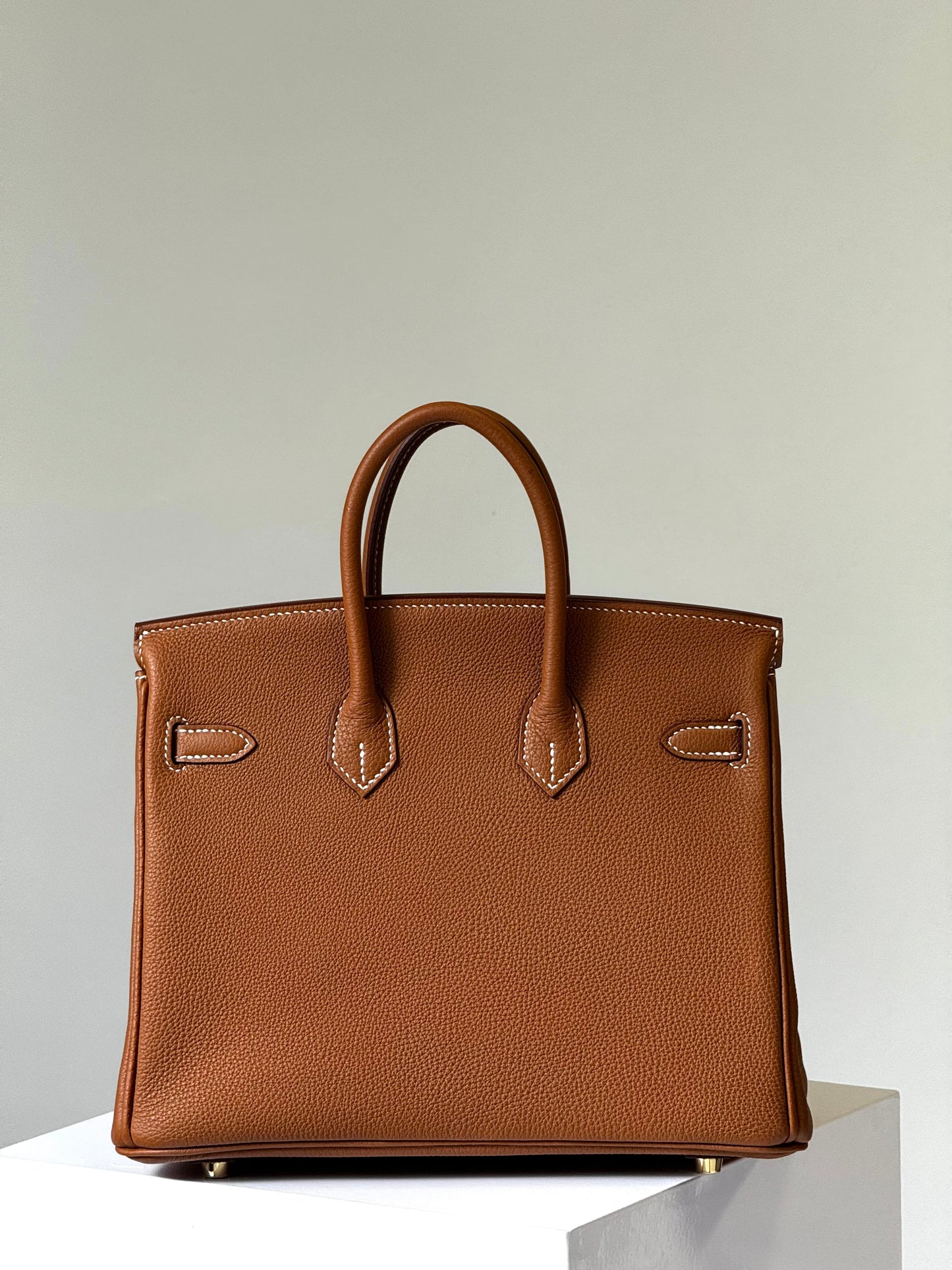 Hermes Gold Gold Togo Birkin 25