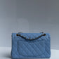 Chanel 23P Light Blue Small Caviar Double Flap