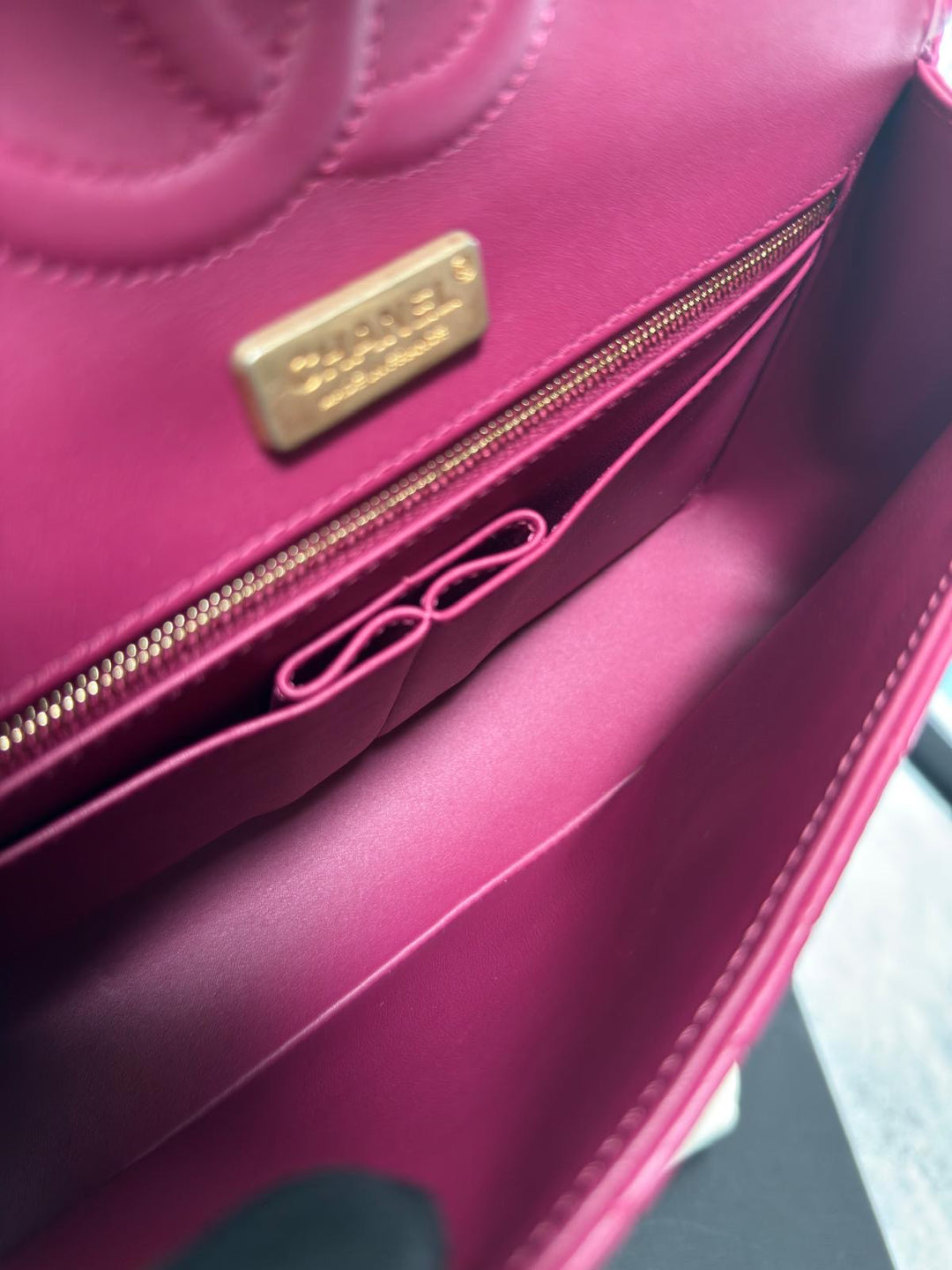 Chanel Medium Classic Flap Bag Matte Alligator Pink Brushed Gold Hardware 2018