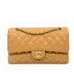 Chanel 2005 Medium Caramel Caviar Classic Flap