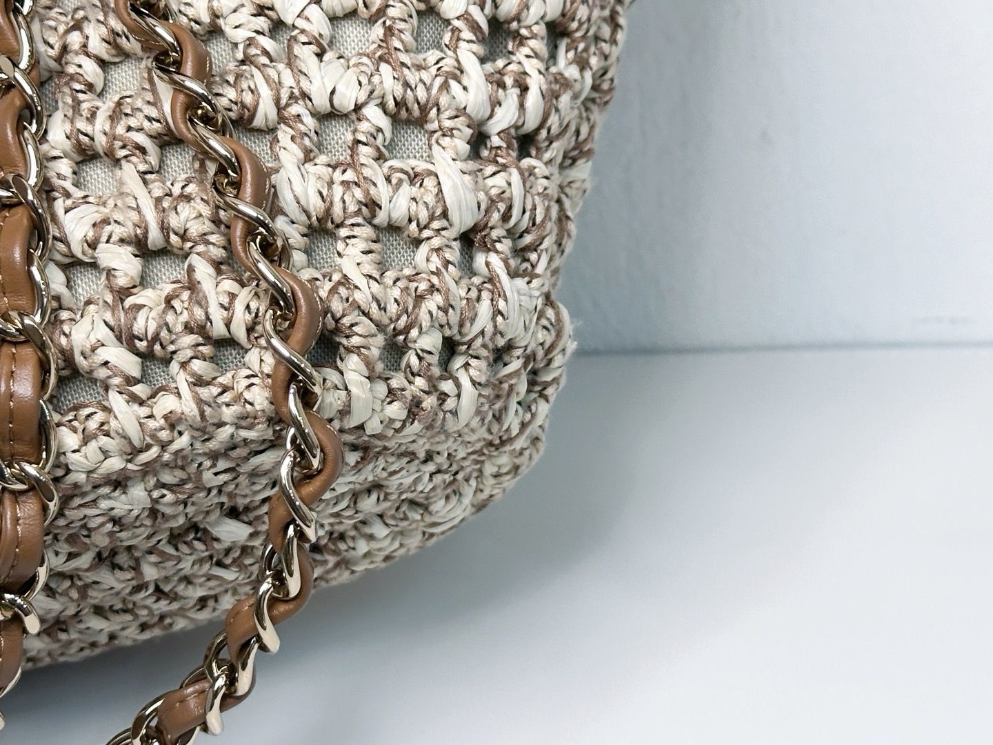 Chanel Small Crochet Shopping Tote