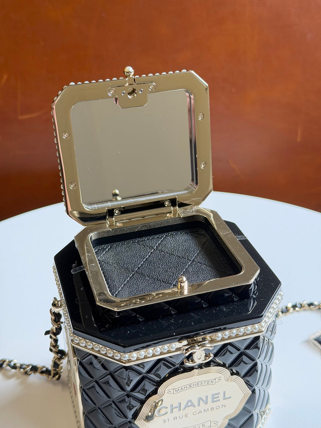 Chanel 2024 Paris Manchester Tea Box Minaudière