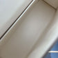 Hermes Mini Sellier Nata Boreal Satin Matte Alligator Kelly 20