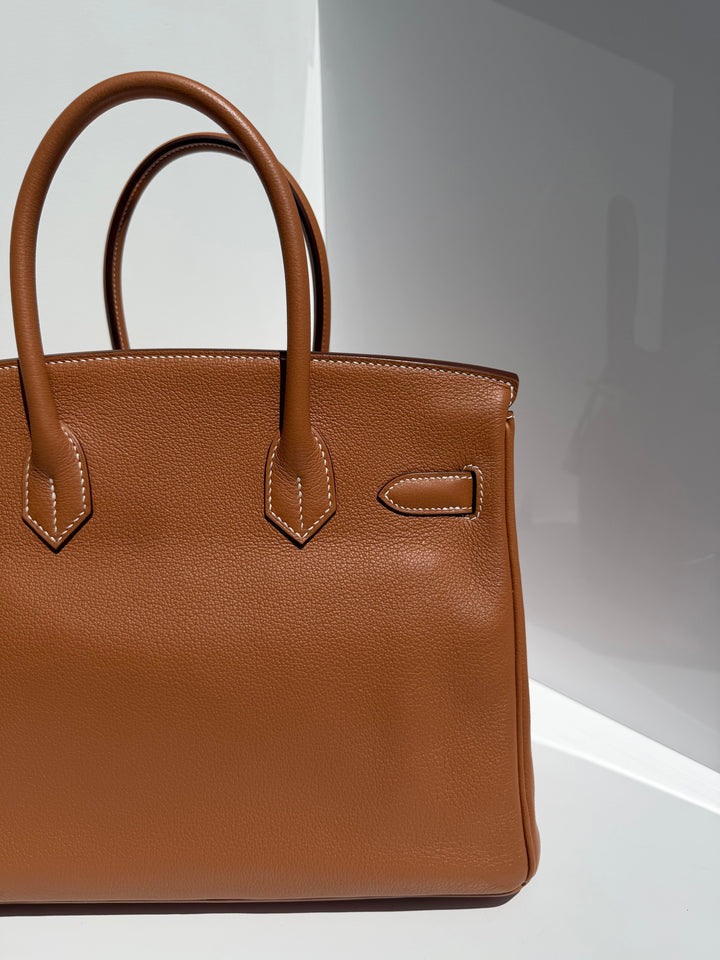 Hermès Birkin 30 Gold Taurillon Novillo Gold Hardware 2019