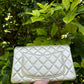 Chanel Gold Metallic Caviar Mini Flap Bag