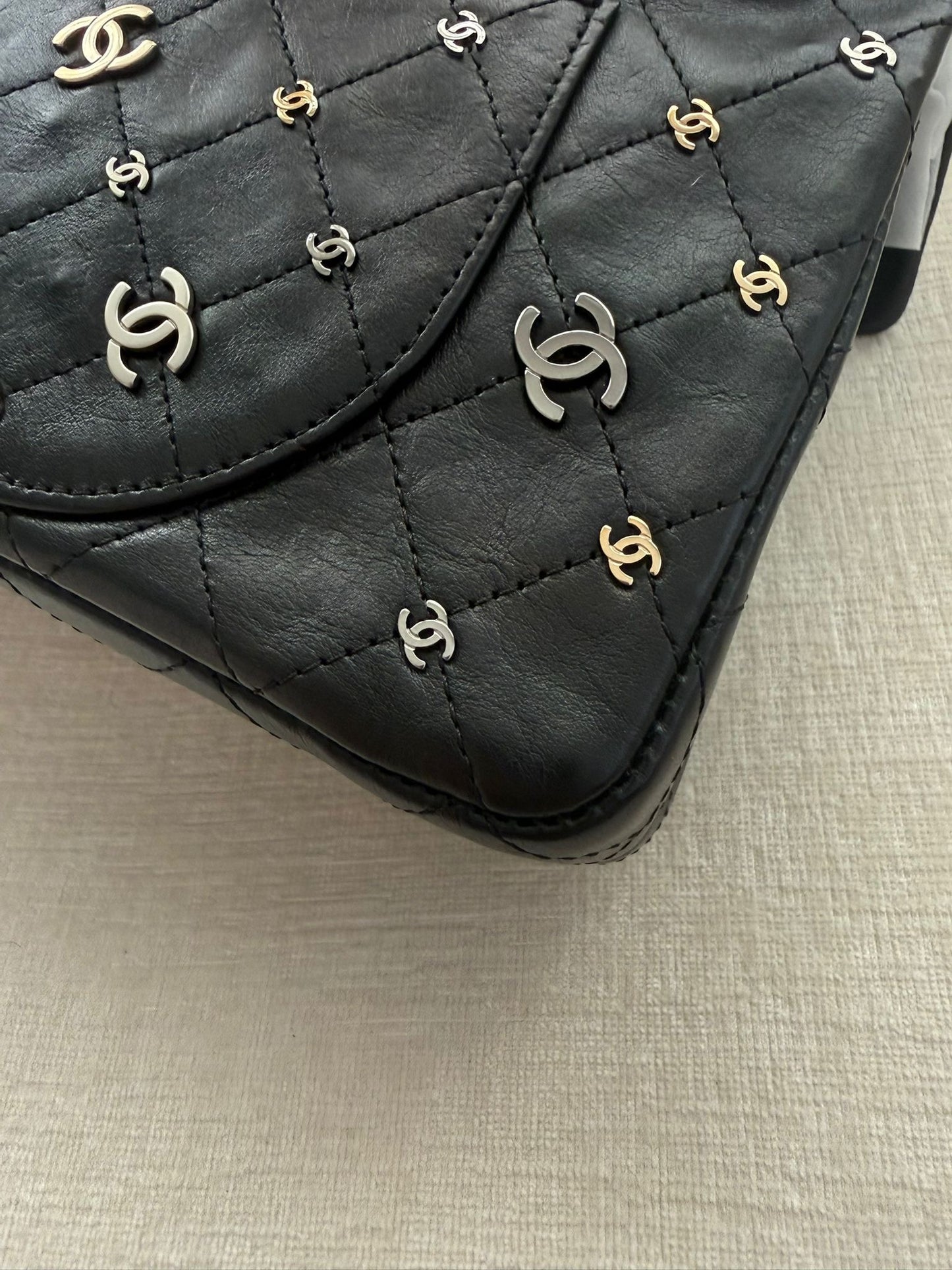 Chanel Vintage Punk Charms 2.55 Medium Reissue Flap Bag