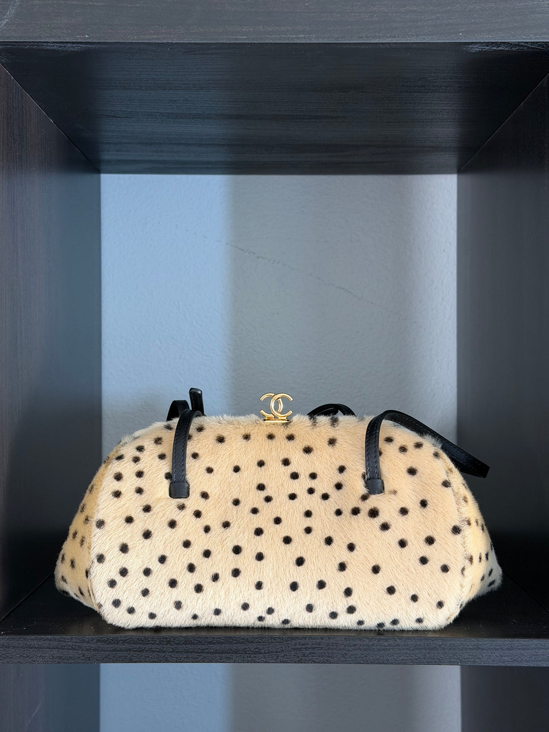 Chanel Clutch With Leather Chain Brown And Black Pony Hair Gold Tone Metal Métiers D’Art 2026
