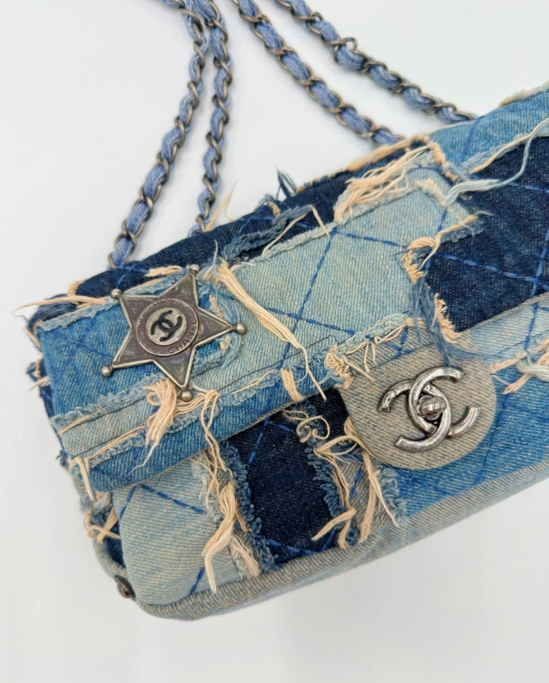 Chanel Paris Dallas Denim Flap Bag