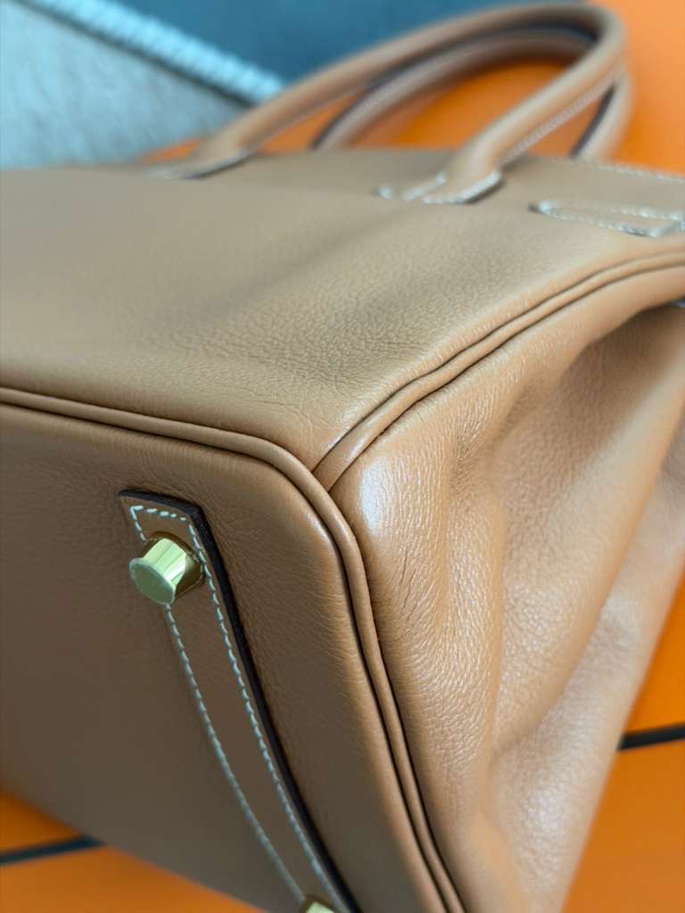 Hermès Birkin 30 Gold Togo Gold Hardware