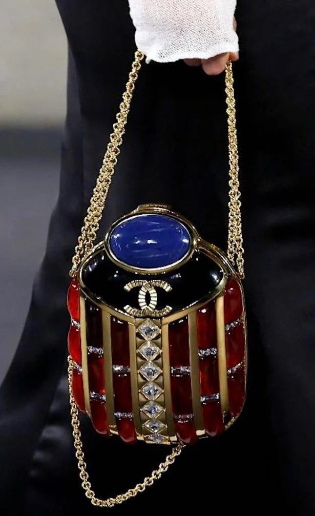 Chanel 2019 Scarab Minaudière Pre-Fall Métiers d’Art