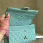 Chanel 20C Tiffany Blue Medium Caviar Flap Bag