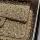 Chanel 17A Ritz Pearl Embellished Mini Rectangular Flap Bag