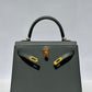Hermes Vert Amande Epsom Kelly 25 Sellier