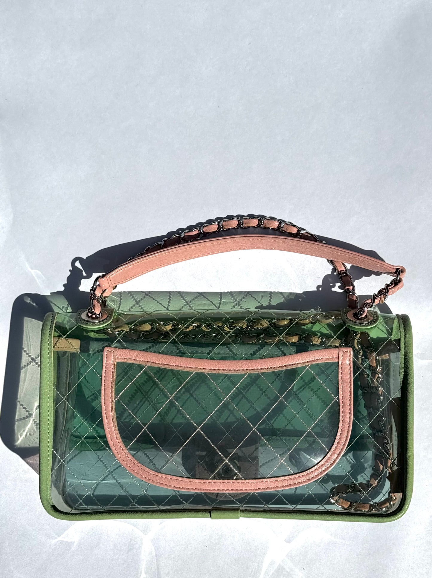 Chanel Coco Splash Medium PVC Lambskin Flap Bag