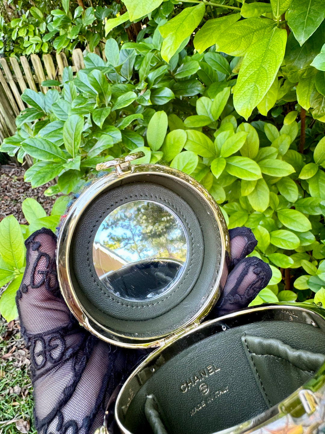 Chanel Small Tweed Crossbody Vanity