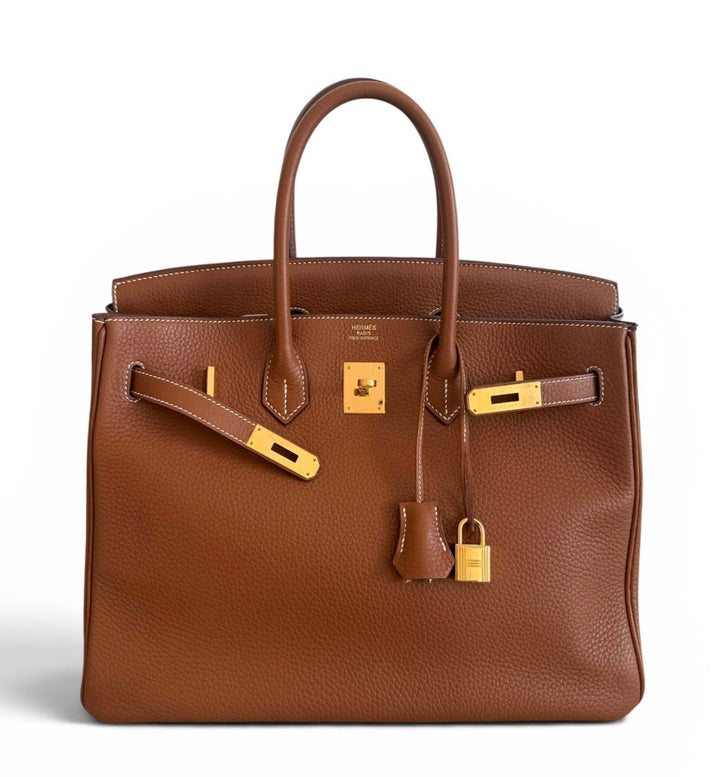 Hermès Birkin 35 Gold Gold Hardware 2015