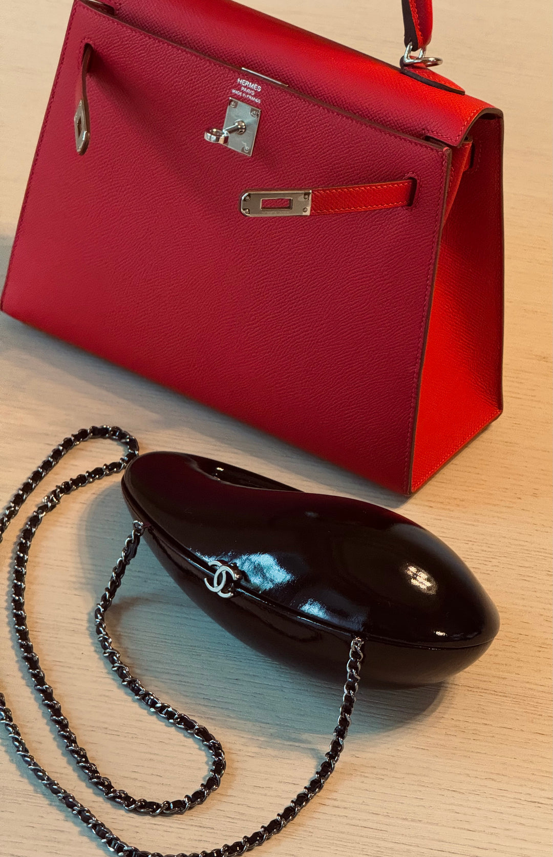 Hermes 2018 Rouge Casaque Epsom Kelly 25