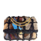 Chanel Multicolor Maxi Mink Fur Single Flap Bag
