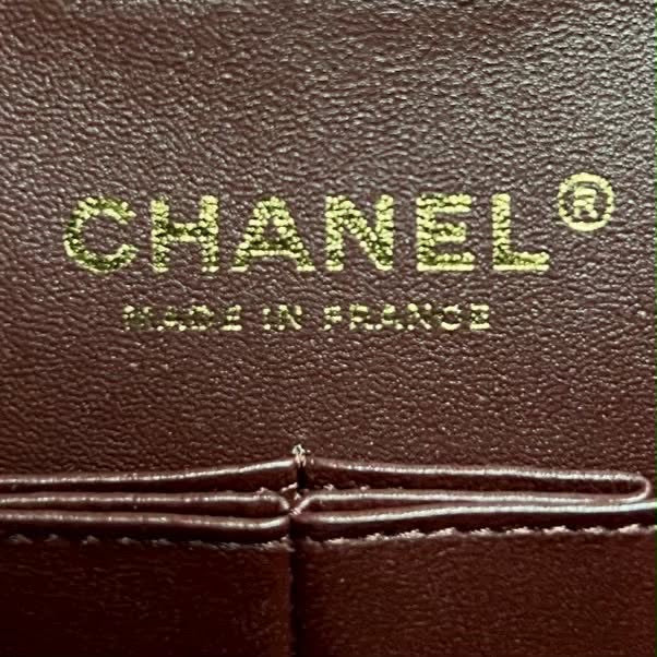Chanel Small Classic Double Flap Caviar Burgundy Light Gold Hardware 2021