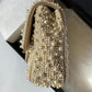 Chanel 17A Ritz Pearl Embellished Mini Rectangular Flap Bag