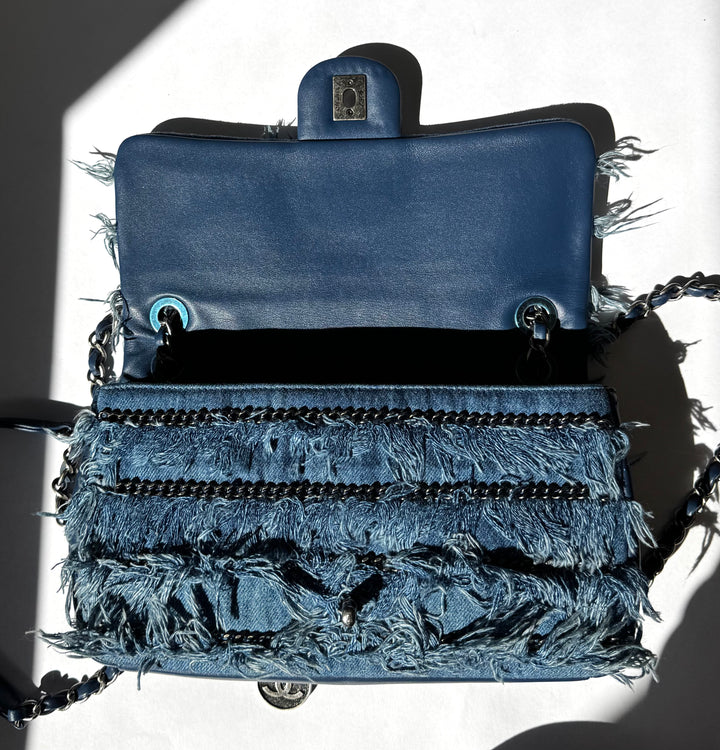 Chanel Medium Denim Paris Dubai Flap Bag