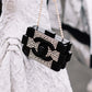 Chanel Pearl Plexiglass Lego Minaudiere