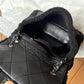 Chanel Medium Black Shearling Coco Neige Flap