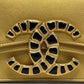 Chanel 19A Gold Egyptian CC Clutch