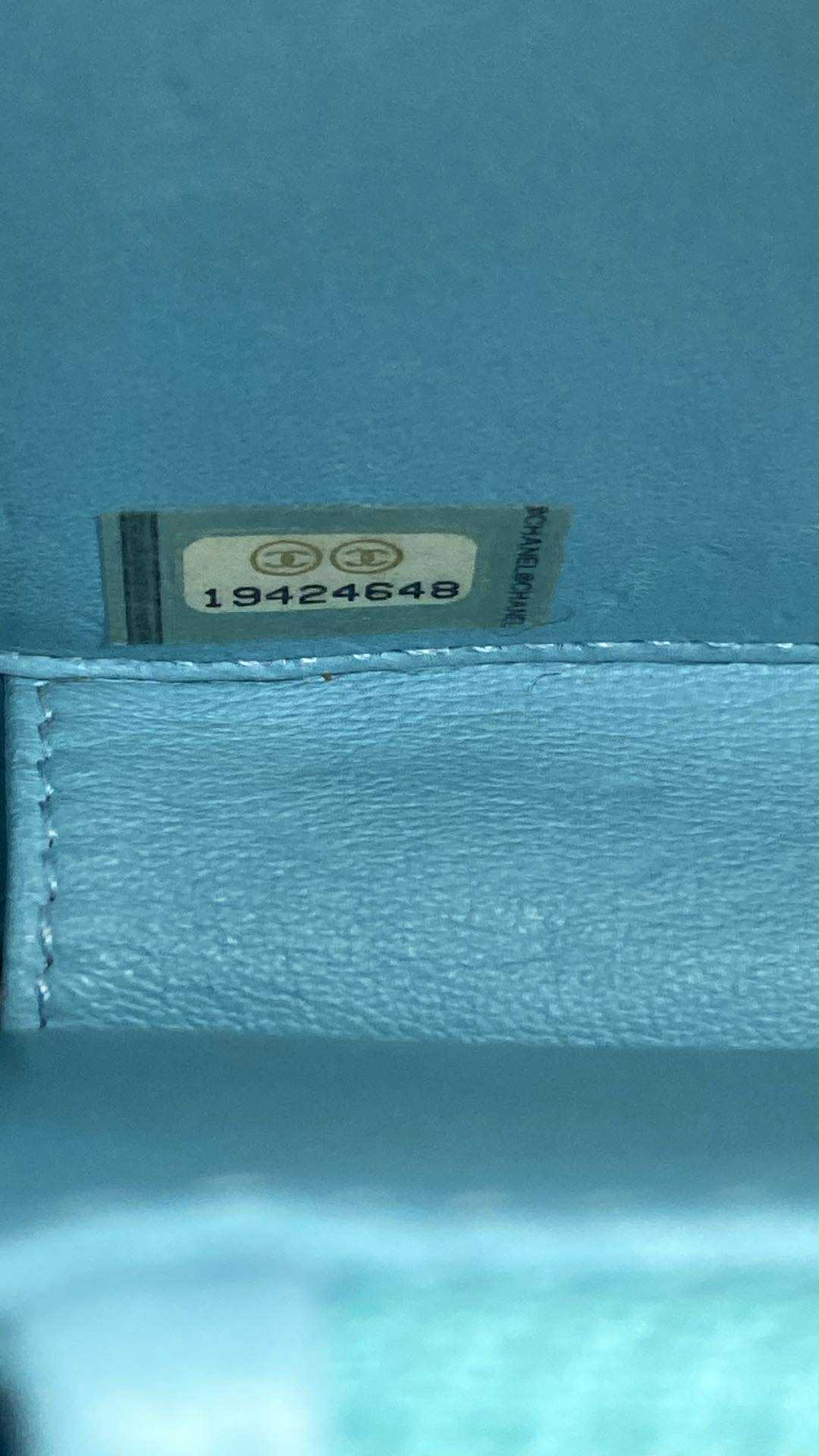 Chanel Baby Blue Plexiglass Lego Minaudiere