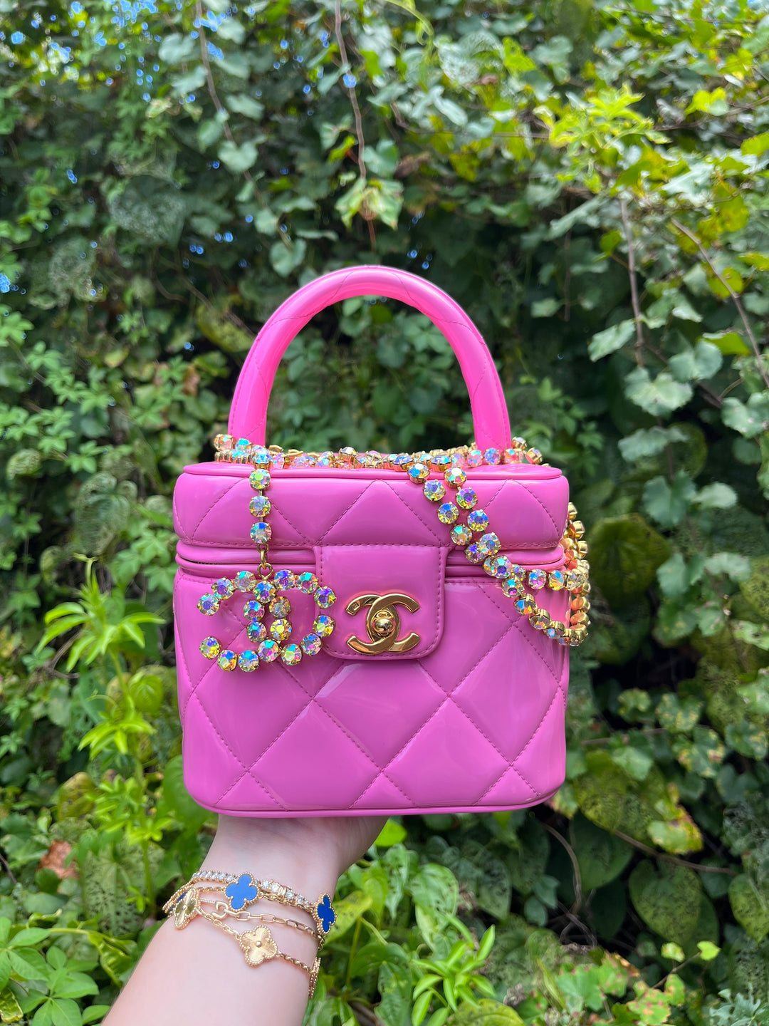 Chanel 1995 Barbie Collection Pink Vanity Case