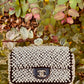 Chanel 19S Pearl Embellished Mini Rectangular Flap Bag