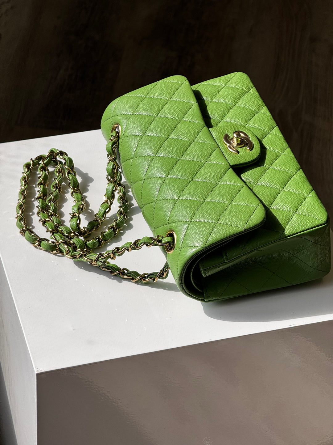 Chanel 23C Small Caviar Classic Flap Bag