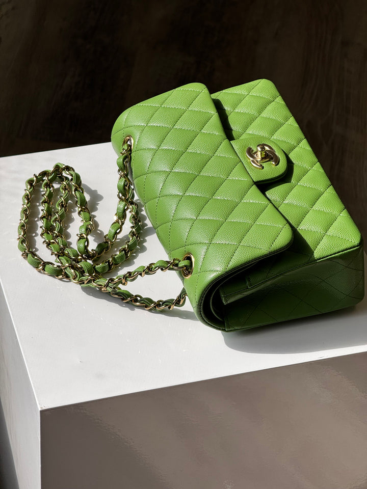 Chanel 23C Small Caviar Classic Flap Bag