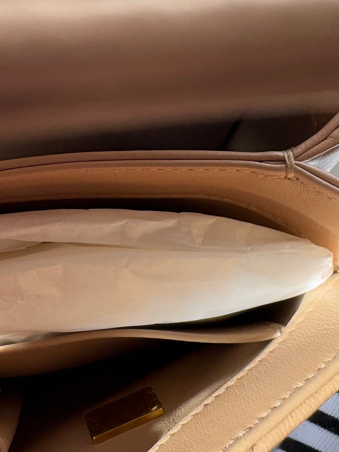 Chanel 22S Dark Beige Small Trendy Flap Bag