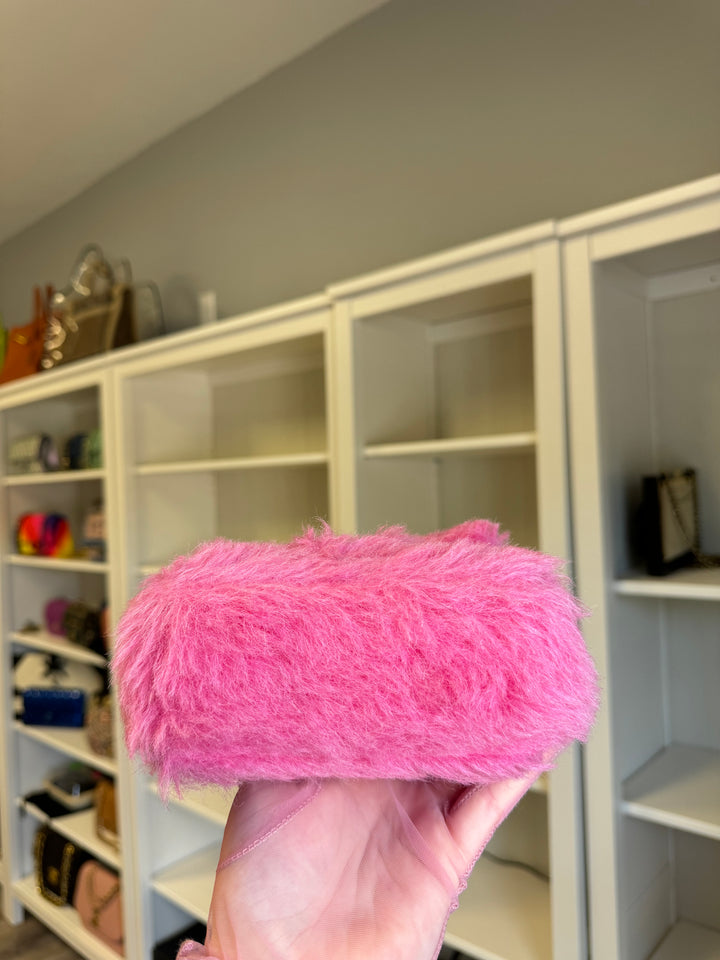 Chanel RARE 1994 Faux Fur Kelly Parent & Child Set