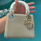 2022 Pearl Lady Dior Mini Top Handle