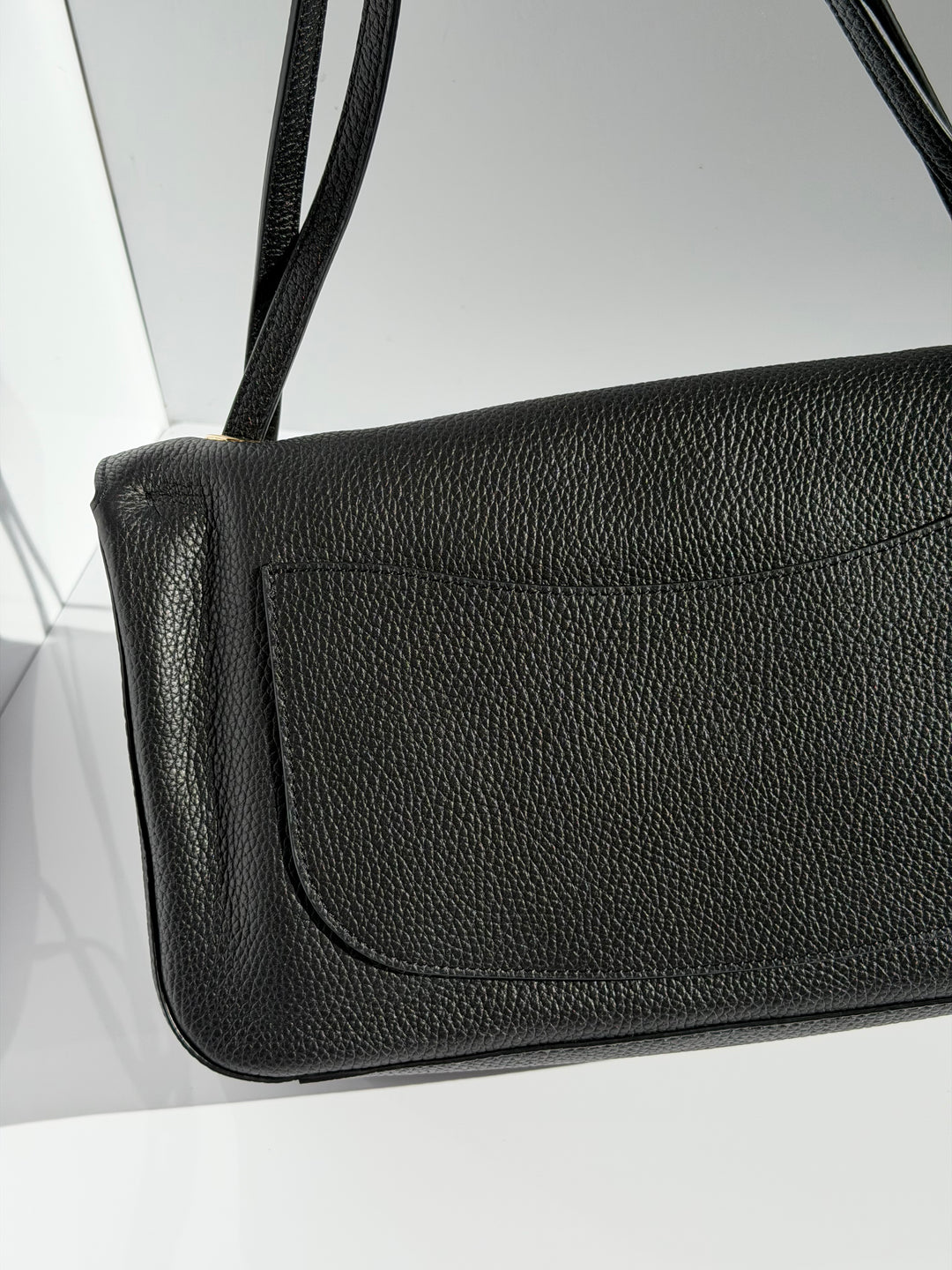 Chanel Maxi Flap Bag Black Souplissimo Grained Calfskin Gold Tone Hardware 2026