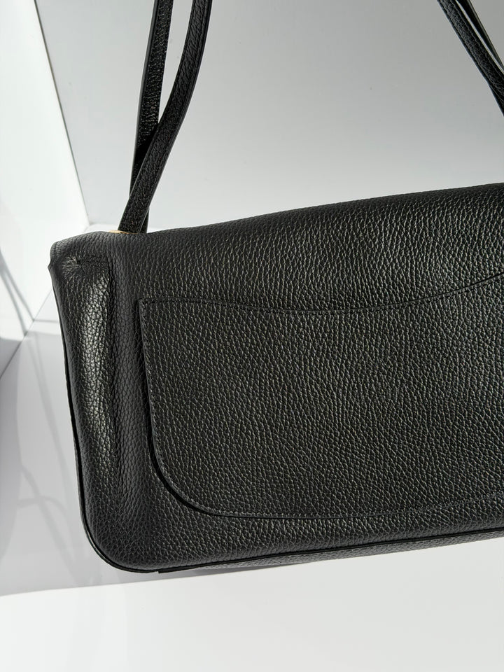 Chanel Maxi Flap Bag Black Souplissimo Grained Calfskin Gold Tone Hardware 2026