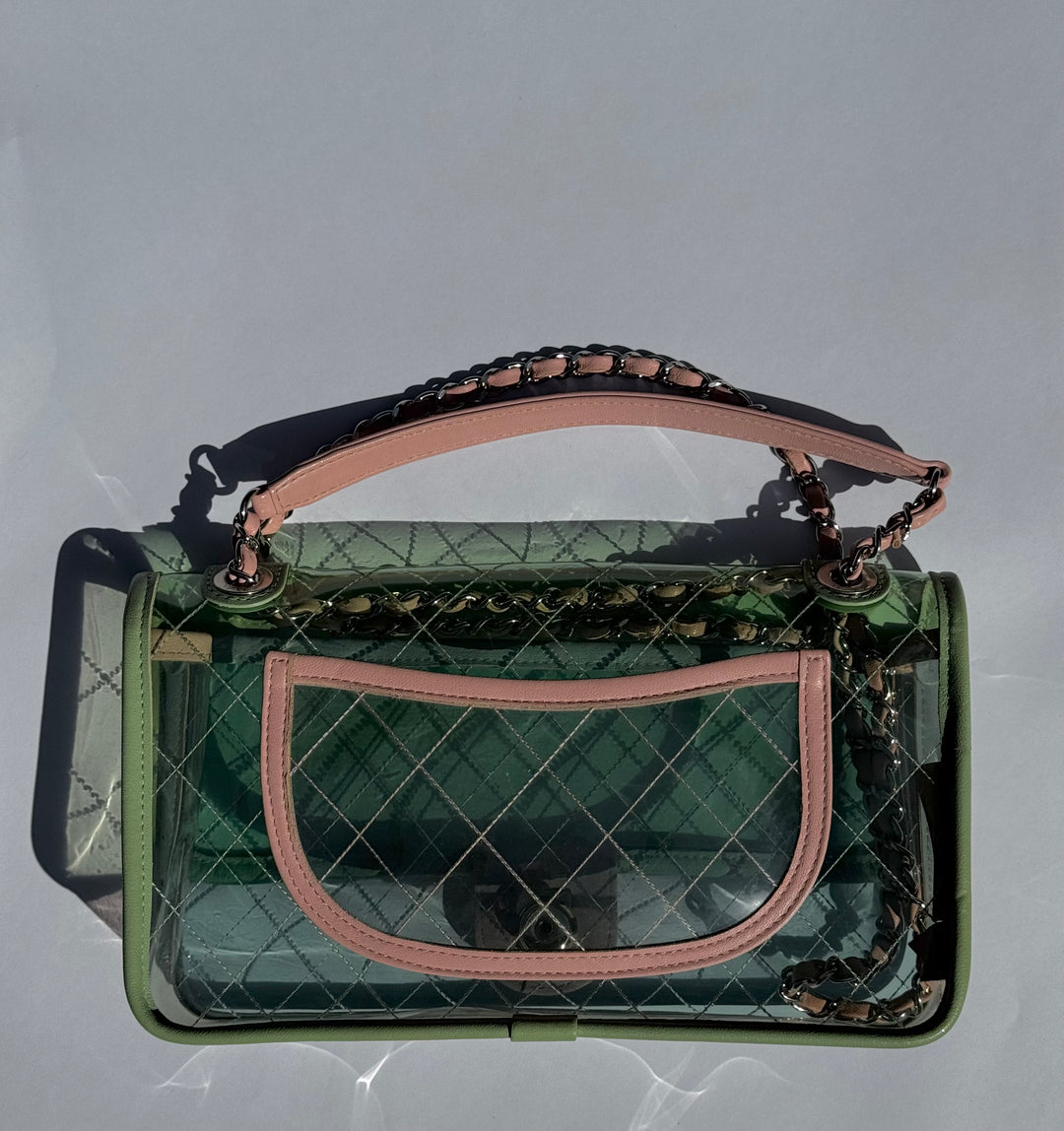Chanel Coco Splash Medium PVC Lambskin Flap Bag